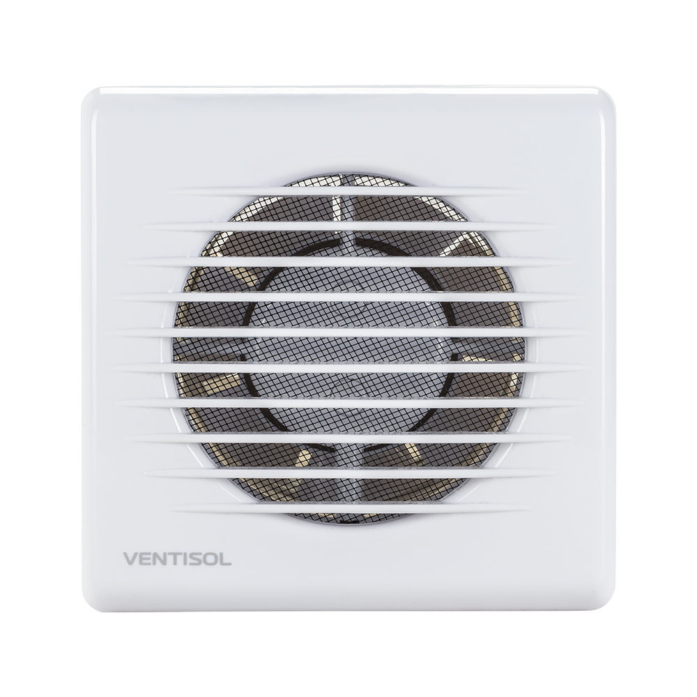 Exaustor Kit Ventilador Axial KEXB 100mm Branco Ventisol