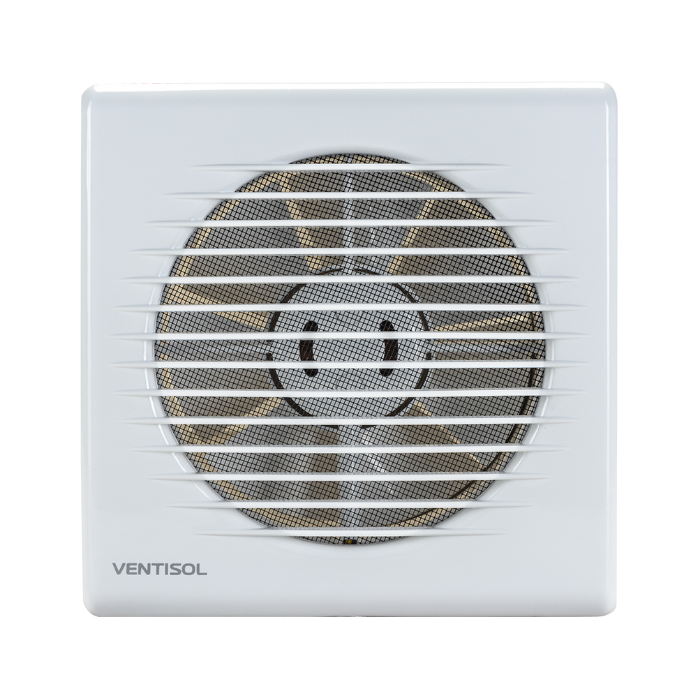 Exaustor Kit Ventilador Axial KEXB 150mm Branco Ventisol